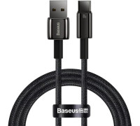 Кабель Baseus Tungsten Gold Fast Charging USB Type-C 100W 6A Black