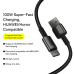 Кабель Baseus Tungsten Gold Fast Charging USB-C 100W 6A Black