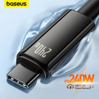 Кабель Type-C Type-C 240W PD 3.1 5A QC 4.0 для быстрой зарядки Baseus (CB000038)