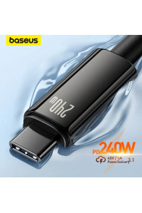 Кабель Type-C Type-C 240W PD 3.1 5A QC 4.0 для быстрой зарядки Baseus (CB000038)