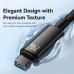 Кабель Type-C Type-C 240W PD 3.1 5A QC 4.0 для швидкого заряджання Baseus (CB000038)