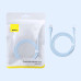 Кабель USB Lightning Baseus 2.4A для быстрой зарядки iPhone 14 13 12 1.2 м (CB000052)