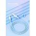 Кабель USB Lightning Baseus 2.4A для быстрой зарядки iPhone 14 13 12 1.2 м (CB000052)