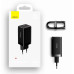 Сетевое зарядное устройство Baseus GAN5 65W QC4+ PD3.0 + кабель PD 100W (CCGP120201)
