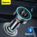  FM Transmitter Baseus Bluetooth 5.0 USB-A Hands Free для авто (CCLH-01)