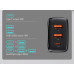 Зарядное устройство Baseus 30W 2 USB-A + USB-C PD3.0 QC3.0