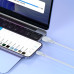 Кабель USB Lightning Baseus 2.4A для iPhone 14 13 12 2 м белый (CB000052)