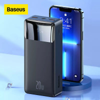 Baseus Power Bank 30000mah LED 20W PD 3.0 QC4.0 Type-C (PPBD30K)