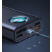 Power Bank Baseus 30000mAh 65W USB C PD 3.0 QC3.0 SCP LED для смартфона и ноутбука