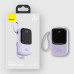 Повербанк Baseus QPOW 20000 mAh 20W PD3.0 QC3.0 с LED дисплеем и кабелем 8-Pin Lightning для iPhone Фиолет