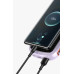Повербанк Baseus QPOW 20000 mAh 20W PD3.0 QC3.0 с LED дисплеем и кабелем 8-Pin Lightning для iPhone Фиолет