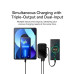 Повербанк Baseus 20000 mAh 22.5W PD3.0 QC3.0 LED з кабелем Type-C Чорний