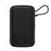 Повербанк Baseus 20000 mAh 22.5W PD3.0 QC3.0 LED з кабелем Type-C Чорний
