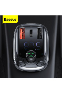 FM transmitter Baseus S13 трансмиттер передатчик Bluetooth 5.0 для авто