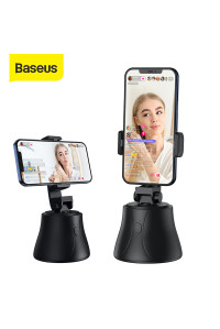 Умный держатель для смартфона Baseus, слежение за лицом, вращение 360°