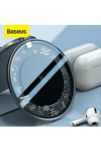 Бездротова зарядка Baseus Wireless Charger Updated Version 15W