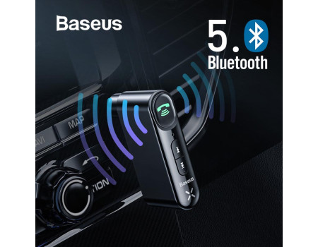 Baseus Bluetooth адаптер с микрофоном AUX Hands Free Bluetooth 5.0 (WXQY-01)