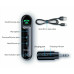 Baseus Bluetooth адаптер с микрофоном AUX Hands Free Bluetooth 5.0 (WXQY-01)