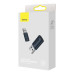 OTG переходник мини адаптер Type-C Type-A Baseus USB 3.1 алюминий 