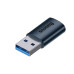 OTG переходник мини адаптер Type-C Type-A Baseus USB 3.1 алюминий 