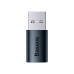 OTG переходник мини адаптер Type-C Type-A Baseus USB 3.1 алюминий 