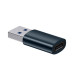 OTG переходник мини адаптер Type-C Type-A Baseus USB 3.1 алюминий 