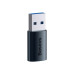 OTG переходник мини адаптер Type-C Type-A Baseus USB 3.1 алюминий 