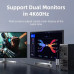 Перехідник DisplayPort на 2 HDMI для 2 моніторів MST 8k 30hz 4k 60hz CABLETIME