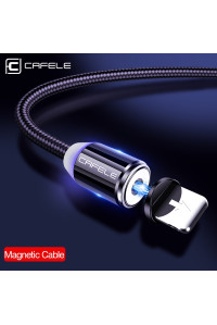 Магнитный кабель lightning для iPhone Cafele 1 м