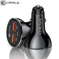 Автомобільний зарядний пристрій для телефону CAFELE Sa2-30-01
