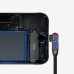 Кабель lightning для iPhone CAFELE SB6 LED индикатор 120 см