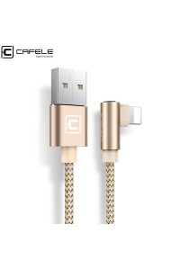 Кабель lightning для iPhone CAFELE SB9-01-01 90° 150 см