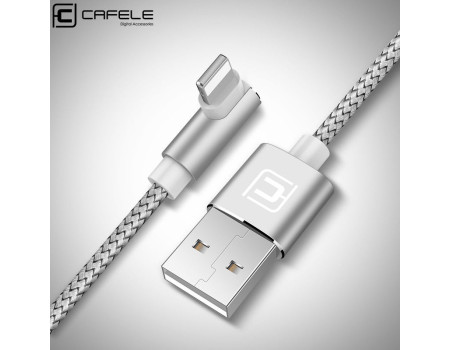 Кабель lightning для iPhone CAFELE SB9-04-01 90° 150 см