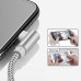Кабель lightning для iPhone CAFELE SB9-04-01 90° 150 см