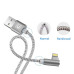 Кабель lightning для iPhone CAFELE SB9-04-01 90° 150 см