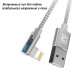 Кабель lightning для iPhone CAFELE SB9-04-01 90° 150 см