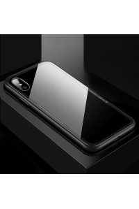 Чохол для iPhone ХS 5.8 Glass 9H Cafele sc1-06-03