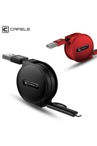 Кабель 2 в 1 Micro USB Lightning Cafele SC5-09-04 1 м