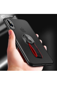 Чехол для iPhone X Cafele SC9-12-02 (для магнитного держателя)