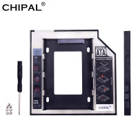 Карман для замены 9.5 мм CD-ROM ноутбука SSD/HDD 2.5’’ 7- 9.5 мм HDD Caddy CHIPAL CP123-DB 