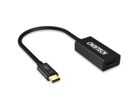 Переходник Type C HDMI 4K USB 3.1 Thunderbolt 3 CHOETECH H05