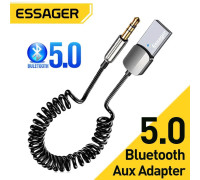 Essager Bluetooth 5.0 адаптер 3.5 мм AUX Hands Free для дома и авто (EB01)