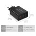 Зарядний пристрій 3 USB 30W Quick Charge 3.0 Essager ECTQC3-FBB01-BK