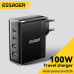 Зарядний пристрій GAN 100W PD3.0 PD3.0 4 порти Essager (ES-CD37)