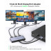 Розгалужувач DisplayPort на 3 монітори DP 1.4 MST спліттер 4k 60hz для Windows