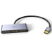 Розгалужувач DisplayPort на 3 монітори DP 1.4 MST спліттер 4k 60hz для Windows