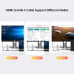 Кабель HDMI-Type-C 4k 60hz для Xbox PS5 Steam Deck Xreal Studio Display 2.5 м