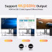 Кабель HDMI to Type-C 4k 60hz 90° для Xbox PS5 Steam Deck Nreal Xreal RayNeo 2.5 м