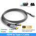 Кабель HDMI Type-C 4k 60hz 2k 120hz 1080P 144hz для PS5 Switch Steam Xbox к Xreal Air Nreal Air 2 м
