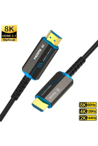 Оптический кабель HDMI 2.1 8k 60hz 4k 120hz 2k 144hz 1080P 240hz VRR HDR